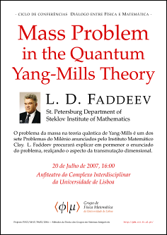 Mass Problem in the Quantum Yang-Mills Theory [poster image]