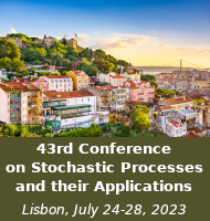 43rd Conference on Stochastic Processes and their Applications 43rd Conference on Stochastic Processes and their Applications